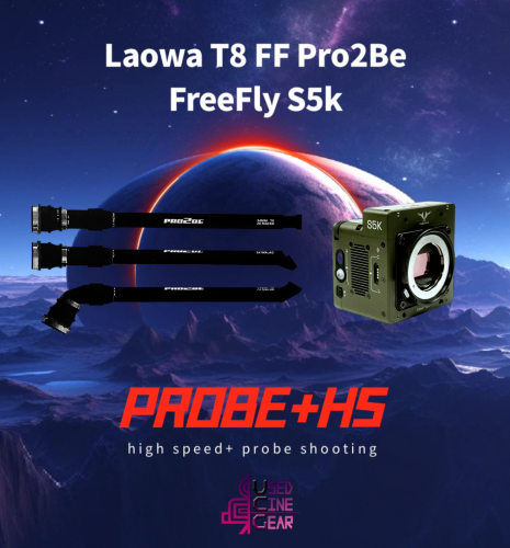 Laowa T8 FF Macro Pro2Be Lens+FreeFly S5k High Speed Camera Bundle