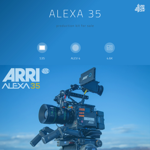 ARRI ALEXA35 camera production kit