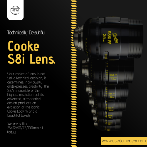Cooke S8i Cinema Full Frame Plus Lenses Kit (5pcs)