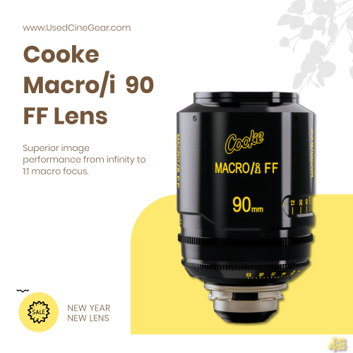 Cooke Macro/i 90mm Cinema Lens Full Frame Plus T2.5