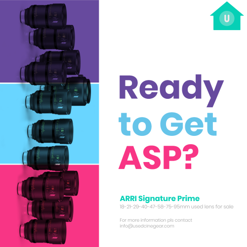 Used Arri Signature Prime FF Lens Set (8pcs)