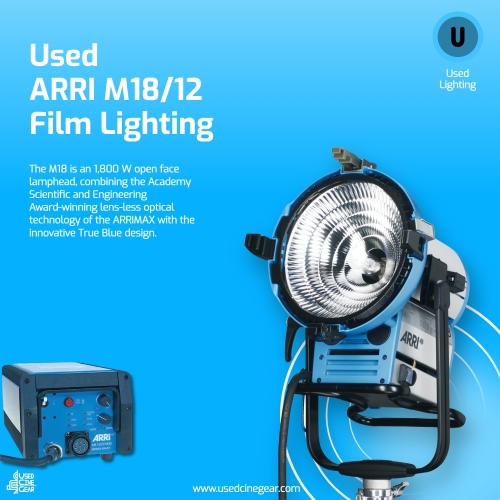 Used ARRI M18/12 HMI Lighting with Ballast Set