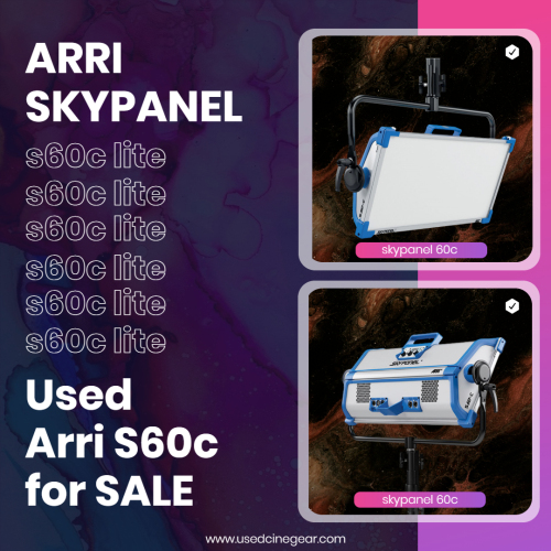 Used ARRI S60-C Skypanel Light Set