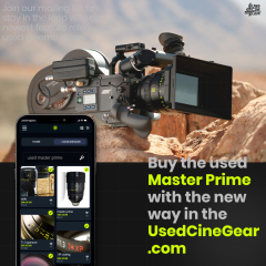 Used ARRI/ZEISS Master Prime Lens Kit
