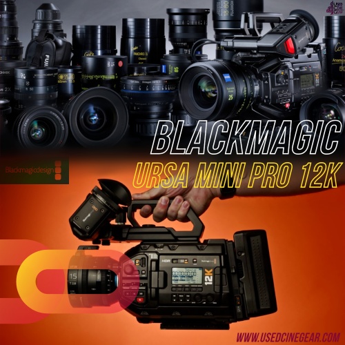 Used Blackmagic Design URSA Mini Pro 12k Camera