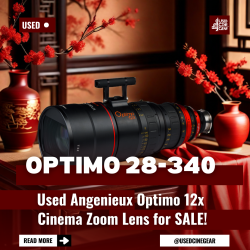 Used Angenieux 12x Optimo 28-340mm Zoom Lens