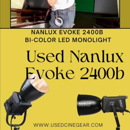 Used Nanlux Evoke 2400B Bi-Color LED Monolight