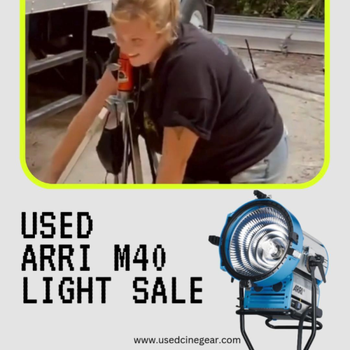 Used ARRI M40/25 HMI Lighting with Ballast Set
