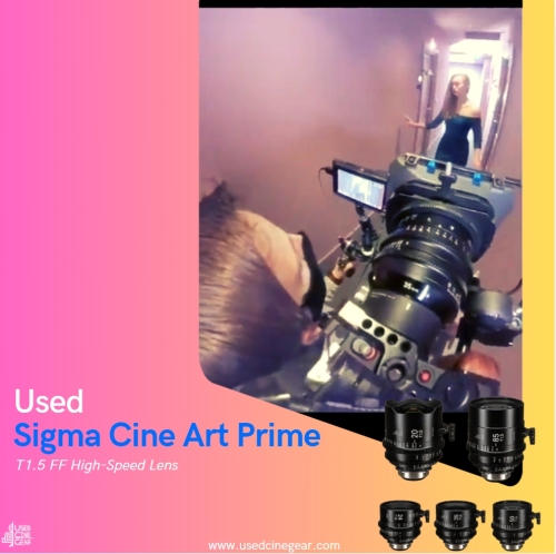Used Sigma T1.5 Cine FF High-Speed Art Prime 5-Lens Set