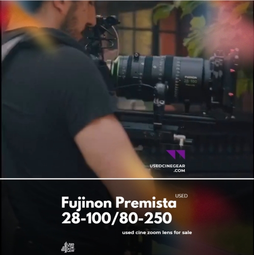 Used Fujinon Premista 28-100/80-250mm Large-Format Zoom Lens Kit