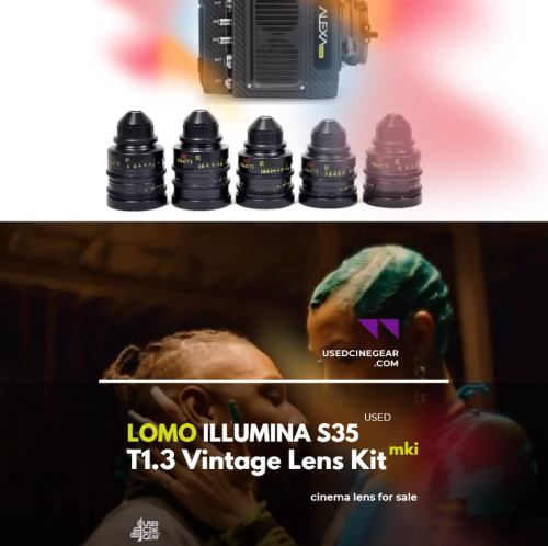 Used Lomo ILLUMINA MKi T1.3 Lens Kit