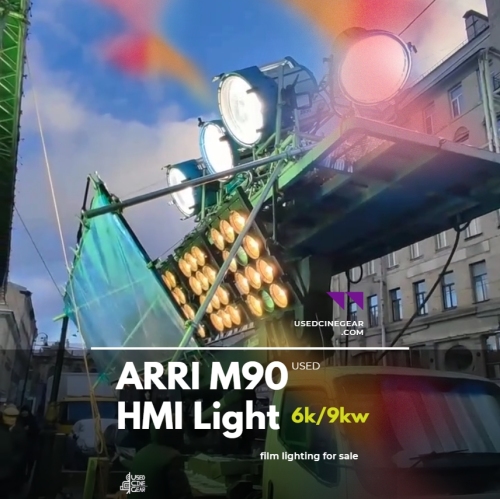 Used ARRI M90 HMI Lighting with Ballast Set