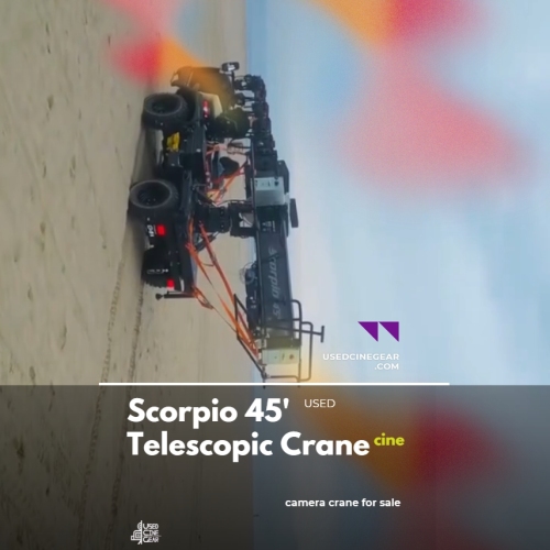 Used Scorpio 45' Telescopic Crane