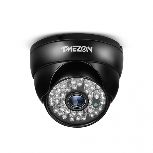 TMEZON AHD 960P Surveillance CCTV Camera,48 IR LEDS, Night Vision with IP66 Weatherproof, Security Dome Camera Outdoor Indoor, Work with AHD Recorder