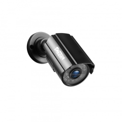 TMEZON 1000TVL CCTV Bullet Security Camera, 3.6mm 24 LED Bullet Camera, Night Vision, IP66 Weatherproof, Work with DVR