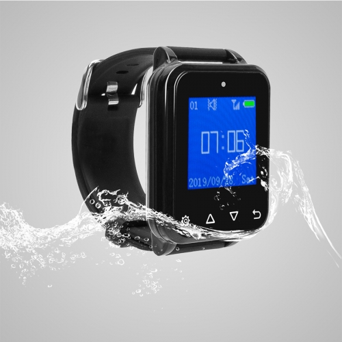IP65 Waterproof wrist pager/caregiver pager