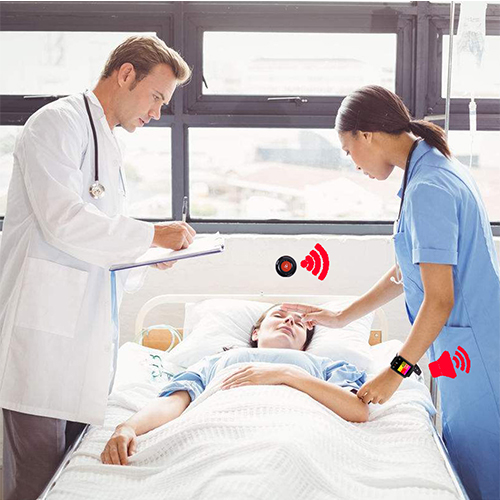 Atendimento de emergência e sistema de atendimento de enfermeira sem fio