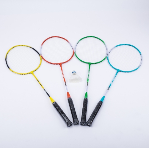 Wellcold multicolor steel badminton rackets 120L