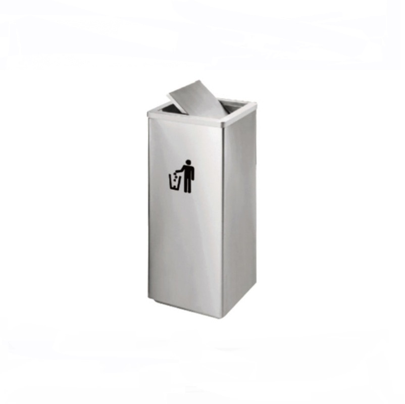 IMPA 174144-174145 MST STEEL WASTE RECEPTACLES WITH SWING LID
