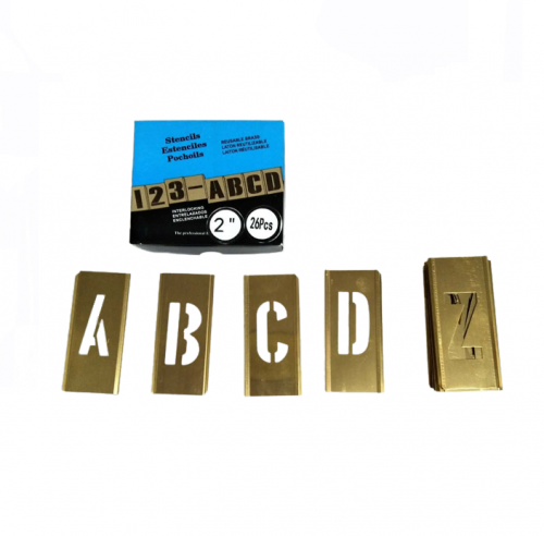 IMPA 613131-613160 MST STENCIL LETTER & FIGURE SET