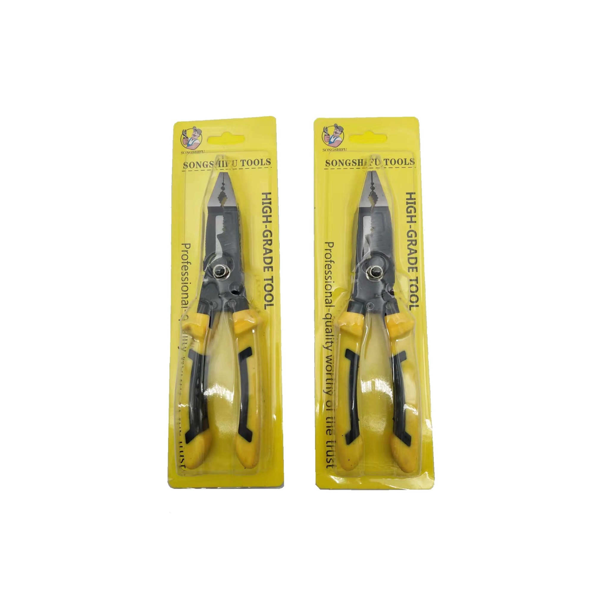 ぴす IMPA 611743-611744 MST ELECTRICIANS' PLIERS, PLASTIC COATED HANDLE