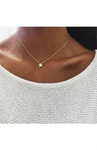 Small Necklaces  Women Collarbone Pendant Necklace