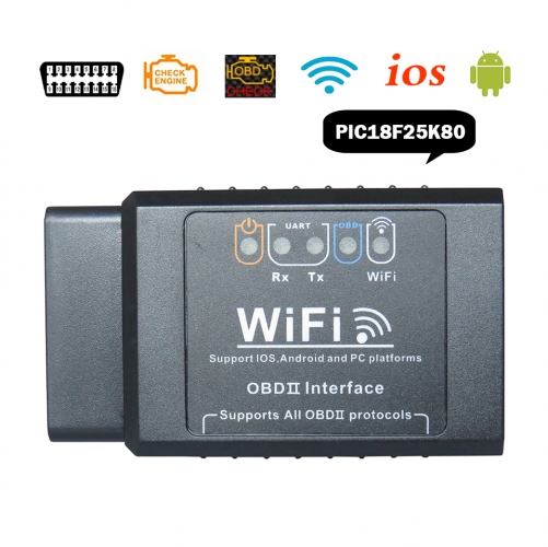 ELM327 Wireless WIFI OBD2 Auto Scanner Adapter Scan Tool For iPhone iPad iPod