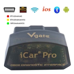 Bluetooth 4.0/Wifi OBD2 Vgate iCar Pro  Fault Code Reader Car Check Engine Light for iOS/Android 10PCS