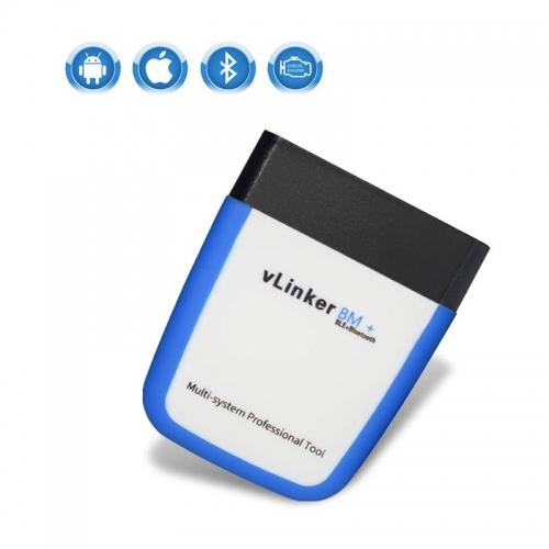 Vgate vLinker BM+ V2.2 ELM327 OBD Scanner Bluetooth 3.0/4.0/wifi OBD2 Car Diagnostic Tools For BMW