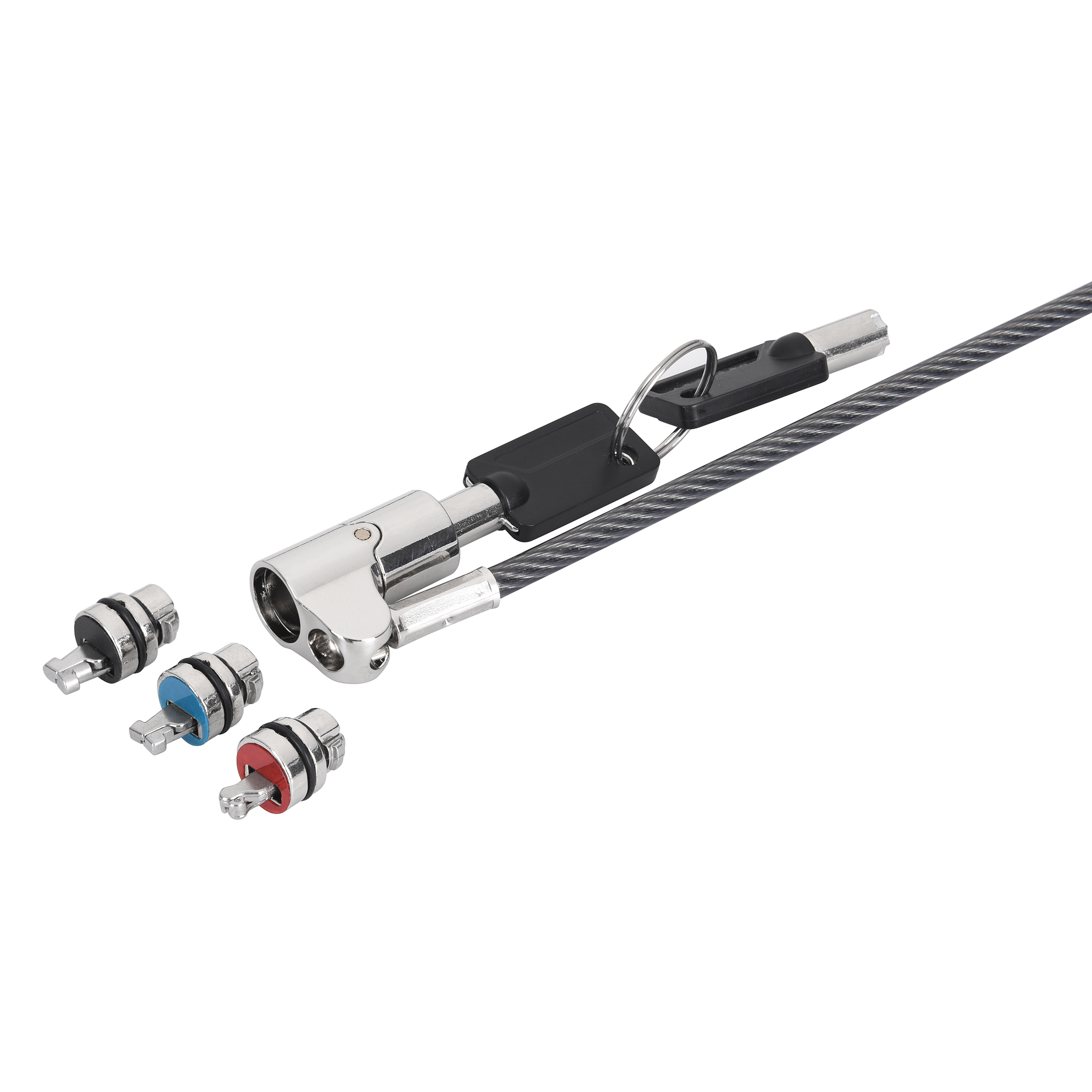 SPKL301 3 in1 Keyed Cable lock