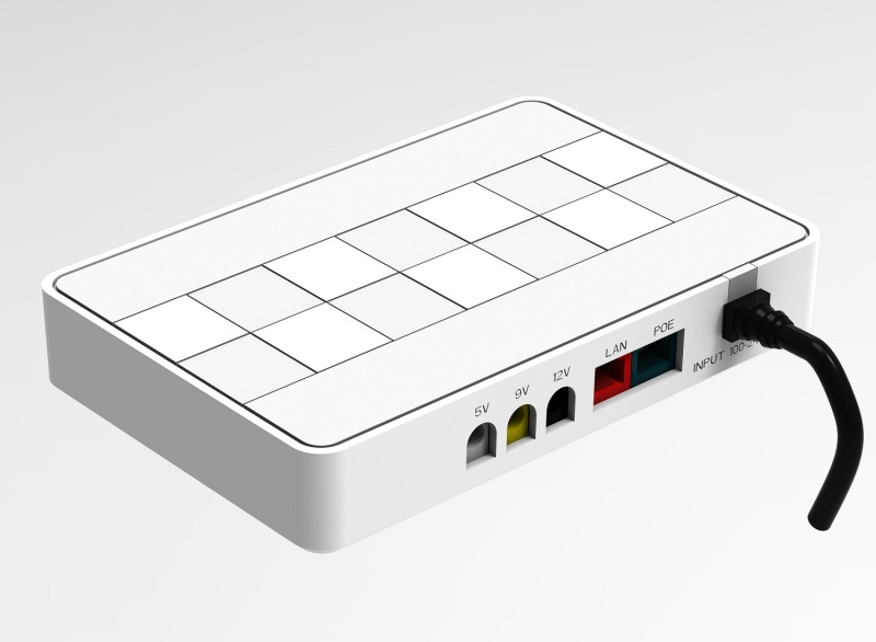 Mini UPS Battery Backup Uninterruptible Power Supply for Router, Modem,  Secur