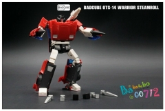 New Transformers toy BadCube OTS-14 Warrior Steamroll G1 Sideswipe instock