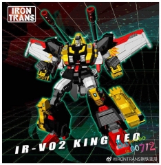 Pre-order IronTrans IR-V02 King Leo Victory Leo Action Figure toy