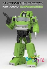 Pre-order X-Transbots MX-XXXV MX-35 CARAVAGGIO  GRAPPLE  Green VER.Transform Robot Action Figure
