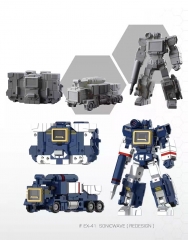 In coming Iron Factory EX41 Sonicwave Soundwave  mini action figure