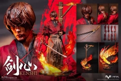 Pre-order ViRTUAL TOYS rurouni kenshin HIMURA KENSHIN Blood Battle Edition action figure Toy