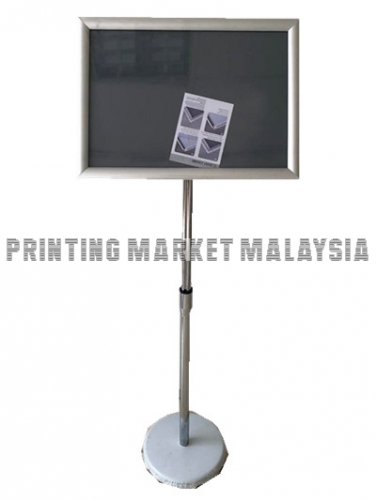 A3 Floor Poster Pedestal Sign Display Holder Floor Stand With Clear Acrylic Poster  Frames Floor Signage