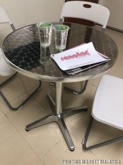 Rounder Aluminium Table