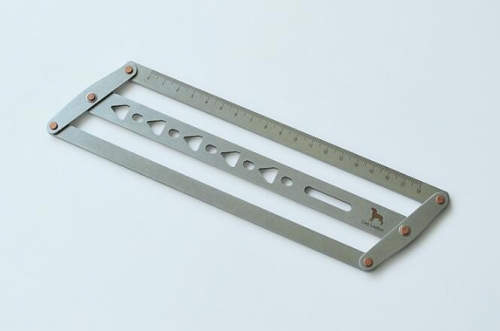 304 stainless steel belt punch tool ruler