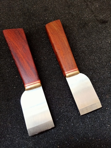 KL Rosewood Skiving / Cutting Knife (Japanese Style)