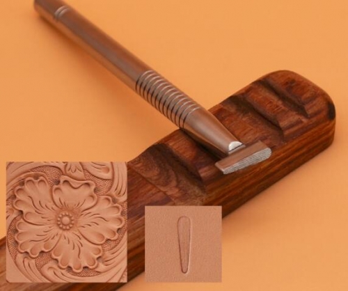 Leather Carving Finger Grain Stamp