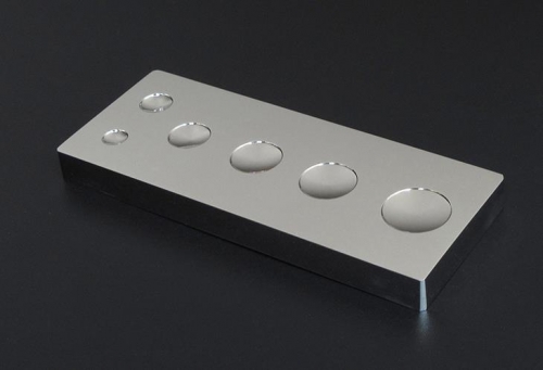 Stainless steel snap button jig