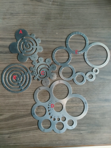 KL stainless steel radius pattern kits