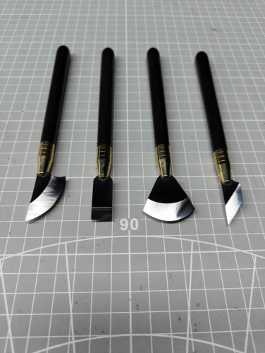 Pattern knife set