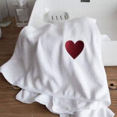 customer logo embroidery microfiber towel