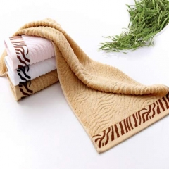 high quality woven bamboo fiber stretch microfiber swimming towel