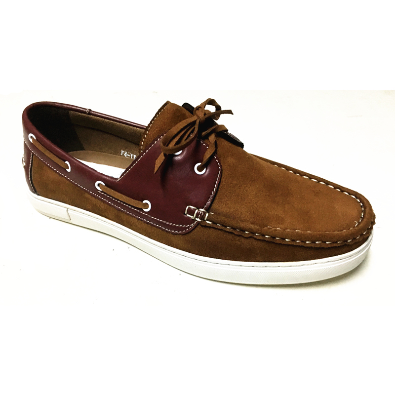 Wholesale Hand-make Pointed toe soft Moccasin mens' shoes