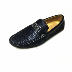 Wholesale Men's Stitching Round toe soft Moccasin shoes