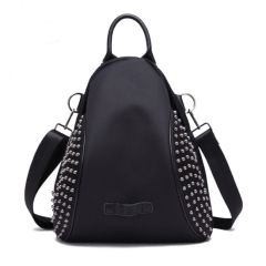 Waterproof Backpack leather Handle Detachable Strap backpacks Wholesaler