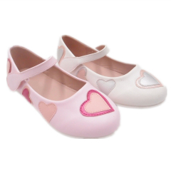 Wholesale Girls' Pearl Bunny Flower baby shoe Patent Kids School Shoes